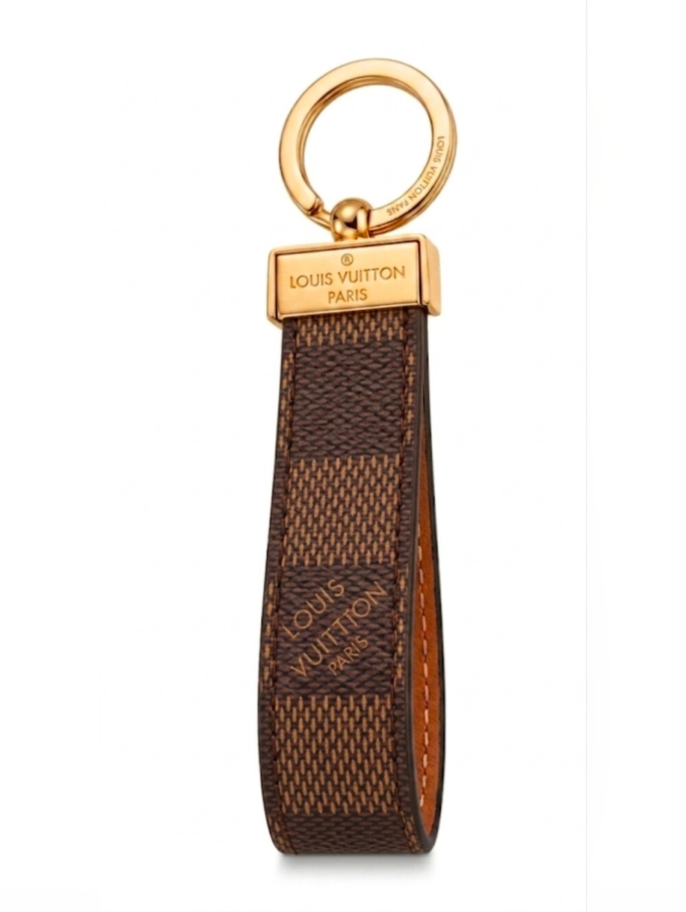 NO BOX Brown 🟤 Checkered Key Chain Strap